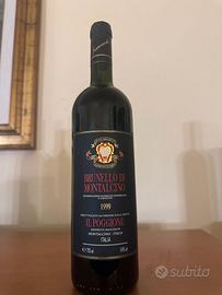 Brunello di Montalcino anno 1999
