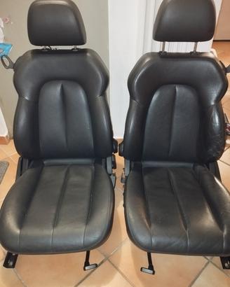 Sedili completi MERCEDES SLK  R170 in vera pelle