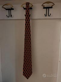 Cravatta Jean Perrier Paris in 100% seta