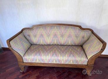 DIVANO  D’EPOCA STILE CARLO X / BIEDERME