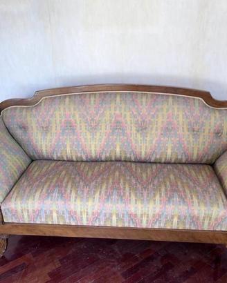 DIVANO  D’EPOCA STILE CARLO X / BIEDERME