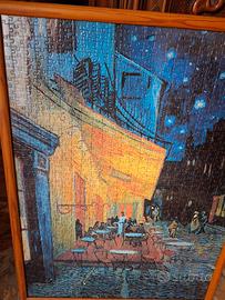 Quadro famoso Van Gogh in puzzle con cornice