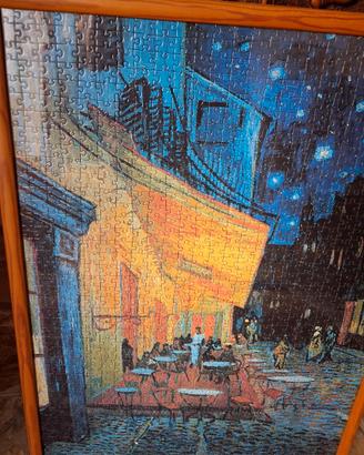 Quadro famoso Van Gogh in puzzle con cornice
