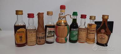 Miniature bottigliette liquori