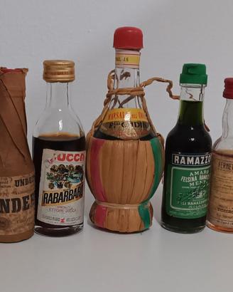 Miniature bottigliette liquori