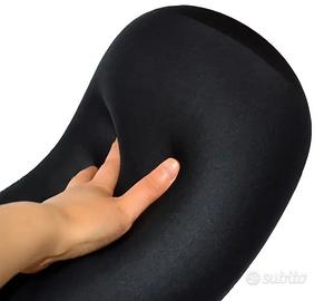 Cuscino tubolare con microsfere, morbido per collo