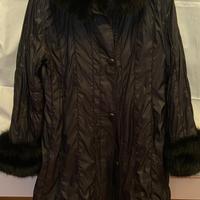 Cappotto donna con interno pelliccia di volpe