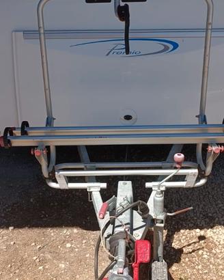 Portabici per roulotte
