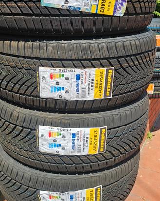 4 gomme nuove 215 45 17 91 W Rotalla 4 stagioni