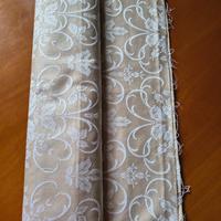 Stoffa damascata per materassi di lana