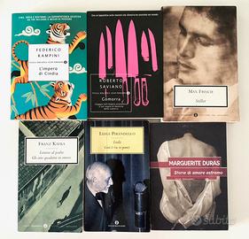 6 libri piccola biblioteca Mondadori