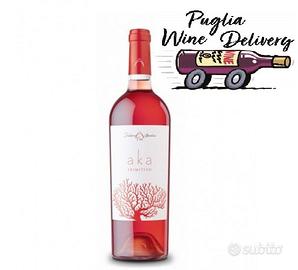 Vino rosato primitivo puglia consor.prod.vini"aka"