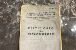 Libretto vespa 50