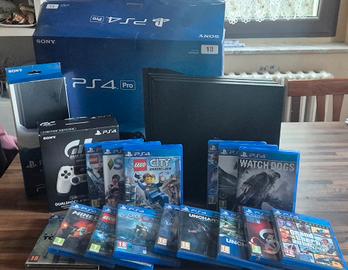 ps4 pro 1Tb e 15 giochi