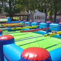 Calcio Balilla Umano - Calcetto gonfiabile gigante