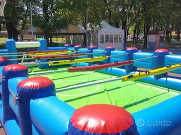 Calcio Balilla Umano - Calcetto gonfiabile gigante