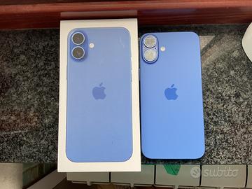 iPhone 16 Plus 128 GB Blu Oltremare