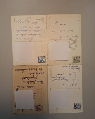 Cartoline con francobolli ex Jugoslavia