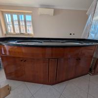 MOBILE BAGNO MARMO E LEGNO 