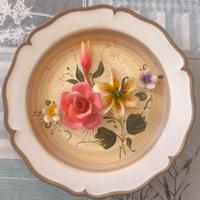 Piatto Capodimonte originale con marchio