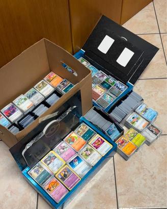 lotto 500 carte Pokemon Italiane originali nuove 