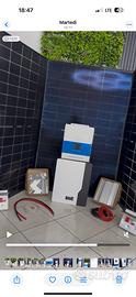 Kit 6kw accumulo 10kwh inverter 7kw fotovoltaico