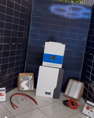 Kit 6kw accumulo 10kwh inverter 7kw fotovoltaico