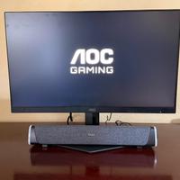 Monitor Aoc Gaming piu con stereo.