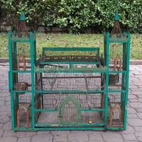 Gabbia per uccellini vintage