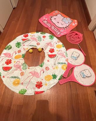 Giochi mare per bimba