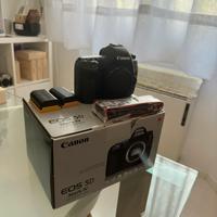 Canon 5D mark4 2 batterie + scatola + 2 CF DA 64gb