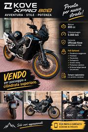 kove 800 pari al nuovo