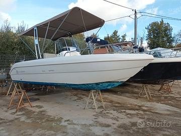Open Allegra 19+Suzuki DF40ASTL 2021+carrello 