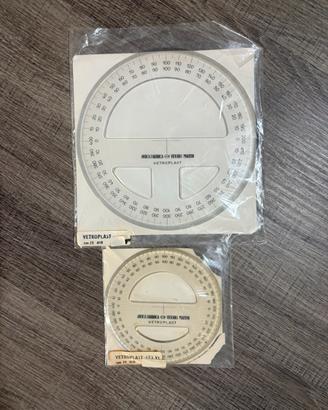 2 Goniometri vintage Vetroplast “V. Martini”