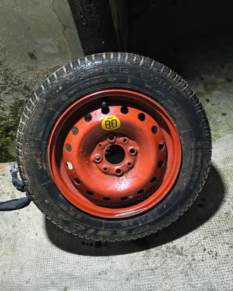 ruotino di scorta 13' fiat lancia