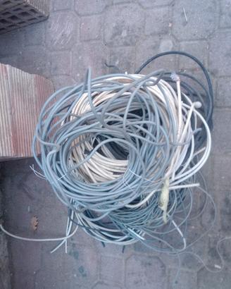 rame fili da antenna e telefono