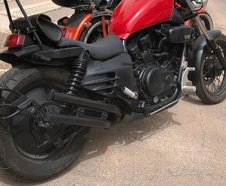 Terminali artigianali Honda VF750c lenticolare 