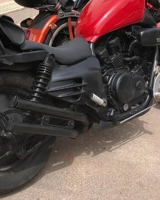 Terminali artigianali Honda VF750c lenticolare 