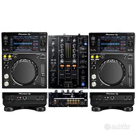 Pioneer Dj 2x XDJ-700 + DJM-450 + Decksaver