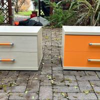 Due comodini per cameretta bambini/ragazzi