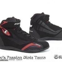 Scarpe Moto Sport FORMA GENESIS Nere - Rosso