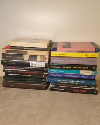 Lotto Stock 20 Libri di Vario Genere