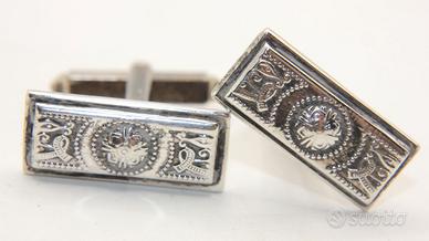 Gemelli d'epoca argento Inglesi