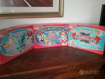 Tre giochi da tavolo