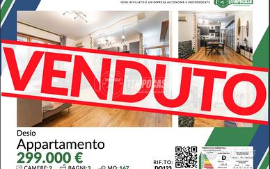 TRILOCALE DOPPI SERVIZI CON GIARDINO, TAVERNA, BOX