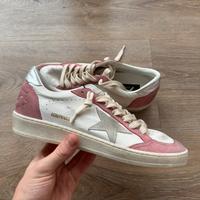 Golden goose Ballstar Rosa e bianca taglia 40