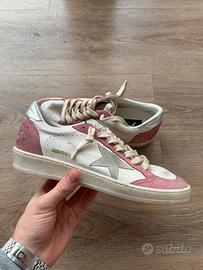 Golden goose Ballstar Rosa e bianca taglia 40