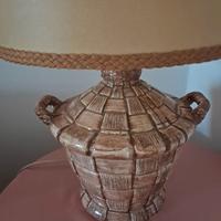 Originale Lume Vintage, base in ceramica