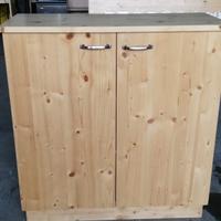 Mobiletto Credenza in Legno Massello
