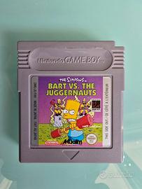 The Simpsons - Bart vs The Juggernauts - GameBoy